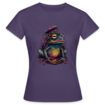 Trippy Pilz Frosch - Psychedelisches Motiv - Frauen T-Shirt - by Artful Alchemist