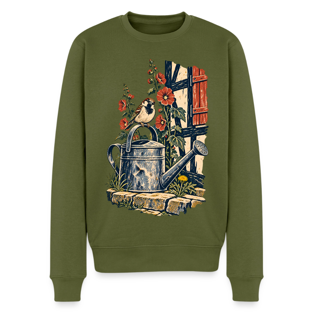 Gartenidylle – Männer Premium Pullover - by Artful Alchemist