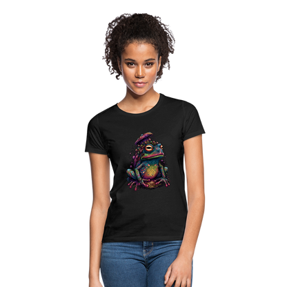 Trippy Pilz Frosch - Psychedelisches Motiv - Frauen T-Shirt - by Artful Alchemist