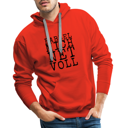 Babbel mich net voll - Herren Premium Hoodie - by Artful Alchemist