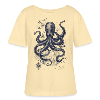 Steampunk Oktopus - Stanley/Stella Relaxed Rundhals Frauen Bio-T-Shirt SERENA - by Artful Alchemist