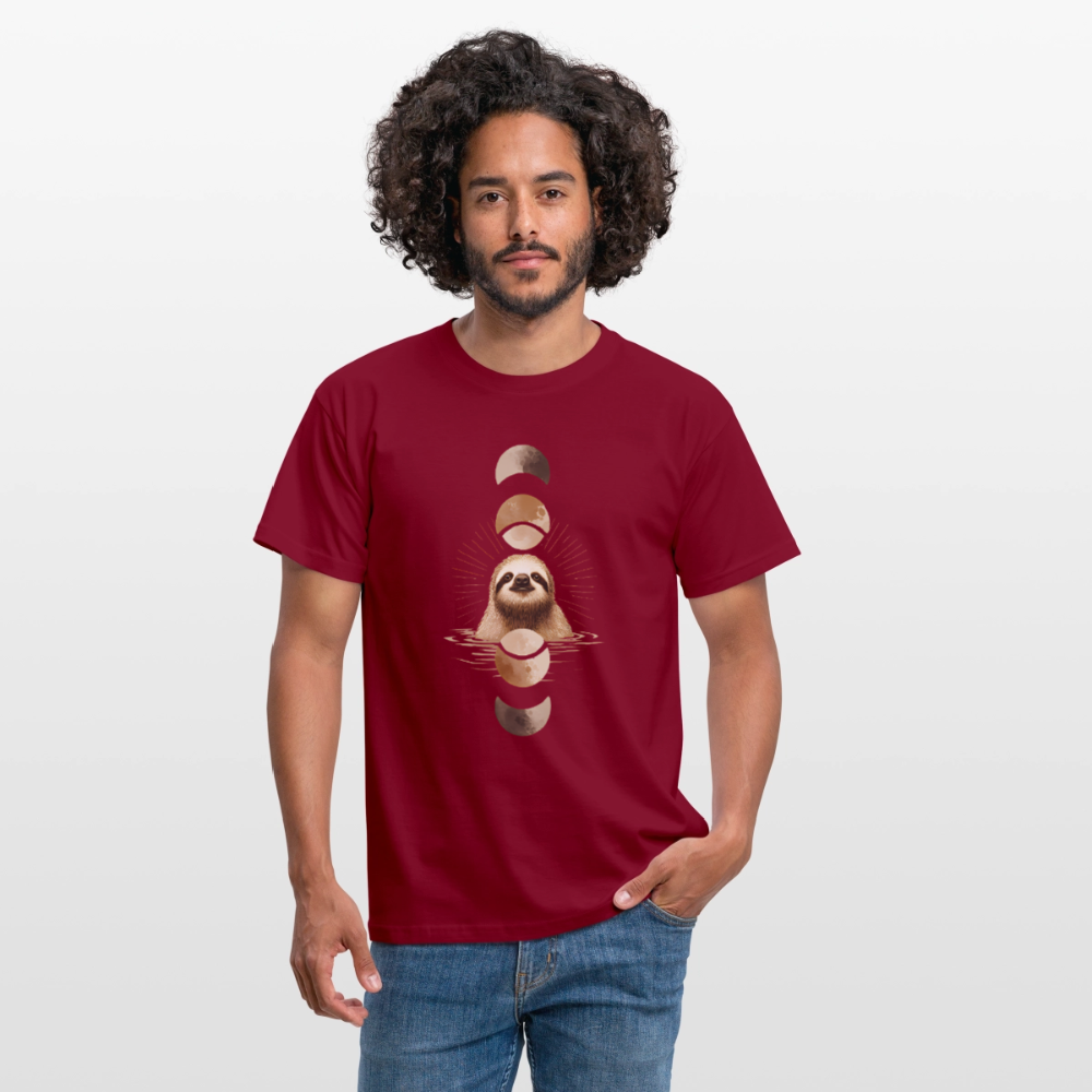 Lunar Sloth – Spirituelles Faultier - Männer T-Shirt - by Artful Alchemist