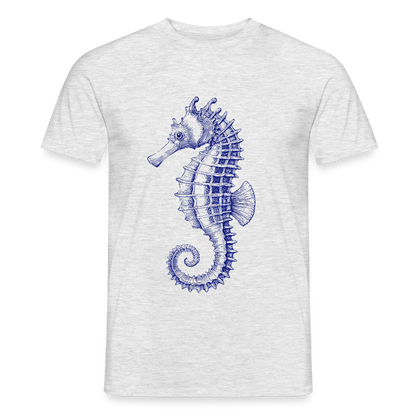 Indigo Seepferdchen - Männer T-Shirt - by Artful Alchemist