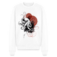 Oktopus Design – Tiefsee trifft Kunst - Männer Premium Pullover - Weiß