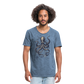 Steampunk Oktopus - Männer Vintage T-Shirt - Vintage Denim