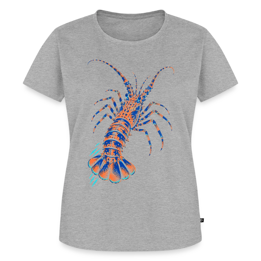 Lobster Ink – Frauen Premium T-Shirt - Grau meliert