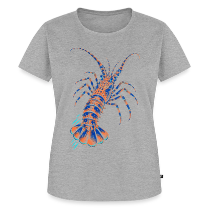 Lobster Ink – Frauen Premium T-Shirt - Grau meliert