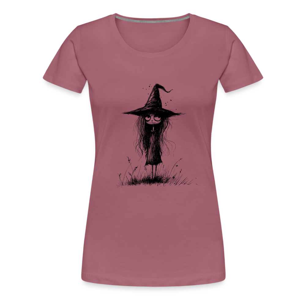 Kleine Hexe - Frauen Premium T-Shirt - Malve