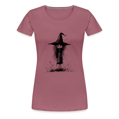 Kleine Hexe - Frauen Premium T-Shirt - by Artful Alchemist