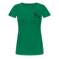 Bembel mit Gläsern  - Hessisch Mundart - Frauen Premium T-Shirt - Kelly Green
