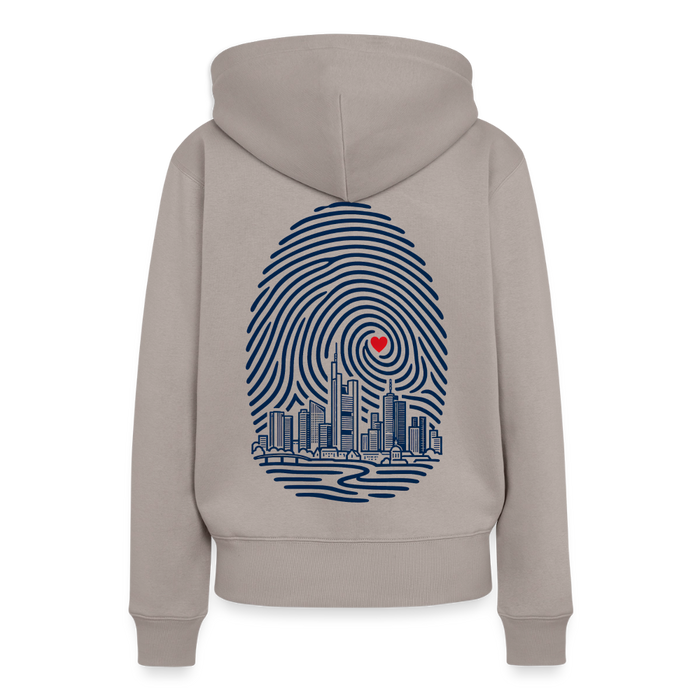 Frankfurt im Herzen - Frauen Premium Hoodie