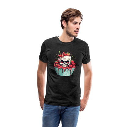 Gruseliges Horror Kirschtörtchen - Happy Halloween - Männer Premium T-Shirt - by Artful Alchemist