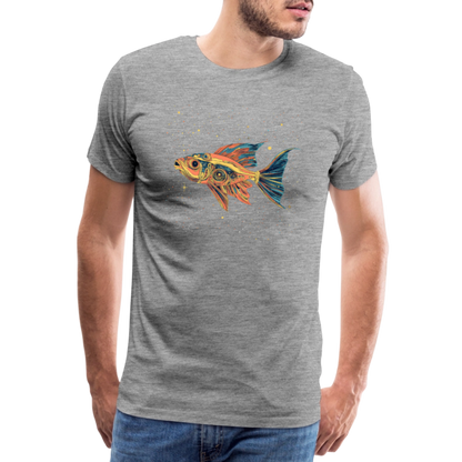 Bunter Meeres Fisch - Männer Premium T-Shirt - by Artful Alchemist