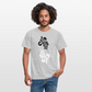 Bembel Ornamente schwarz/weiß - Männer Shirt - Grau meliert
