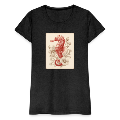 Vintage Seepferdchen - Frauen Premium T-Shirt - by Artful Alchemist