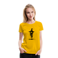 Kleine Hexe - Frauen Premium T-Shirt - Sonnengelb