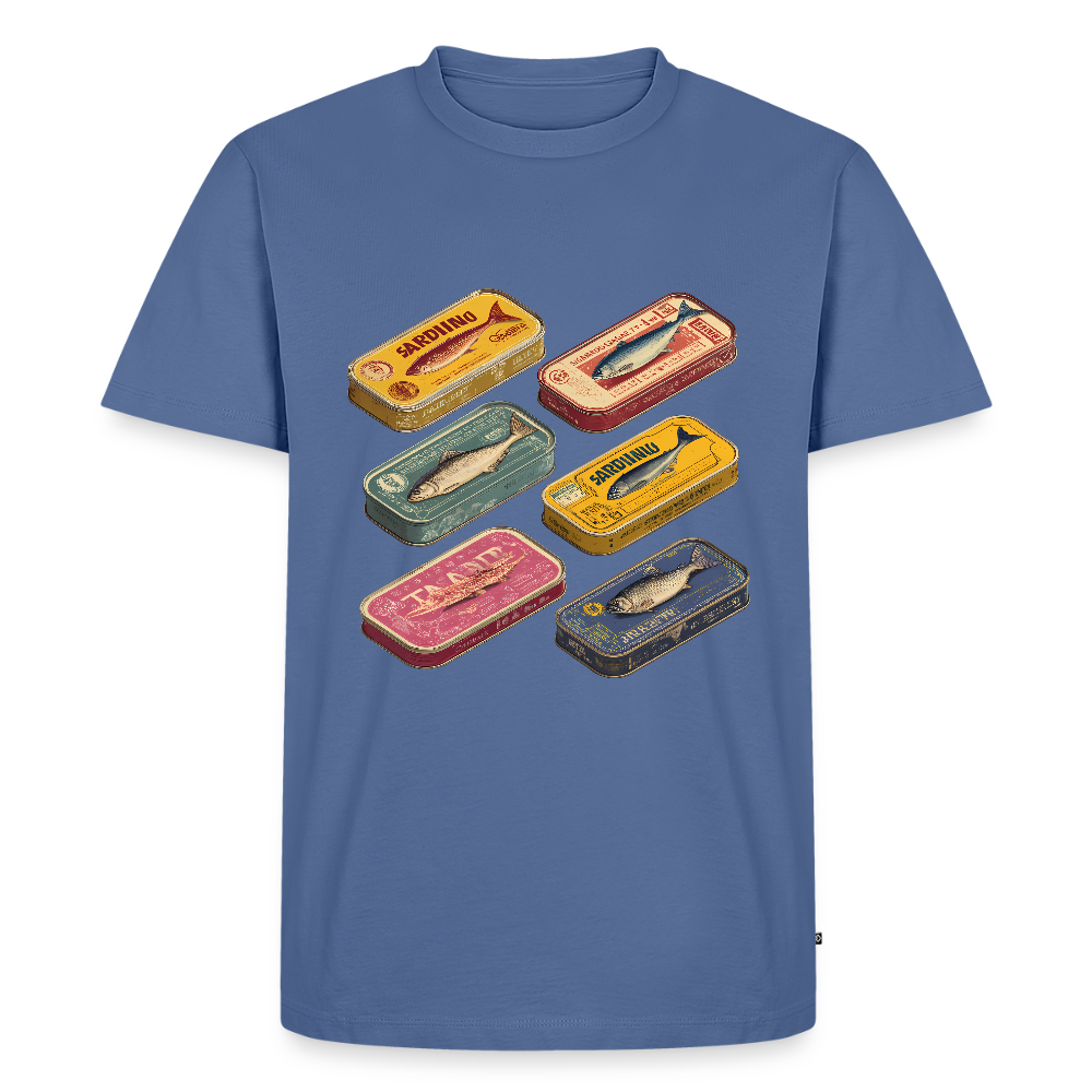 Vintage Sardine Cans Collective - Männer Premium T-Shirt - by Artful Alchemist