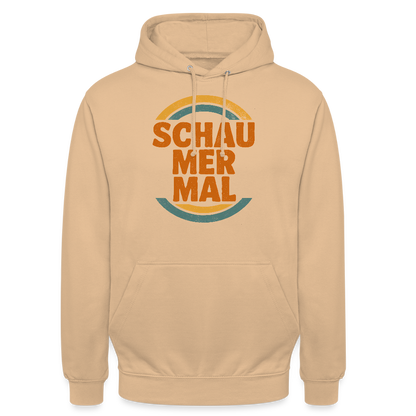 „Schau Mer Mal“ – Retro Look aus Hessen - Unisex Hoodie - by Artful Alchemist