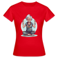 Coole Yoga Oma - Meditation im besten Alter  - Frauen T-Shirt - Rot