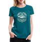 Cooler Hai mit Boho/Tribal Mustern - Frauen Premium T-Shirts - Divablau