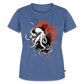 Oktopus Design – Tiefsee trifft Kunst - Frauen Premium Bio T-Shirt - Taubenblau
