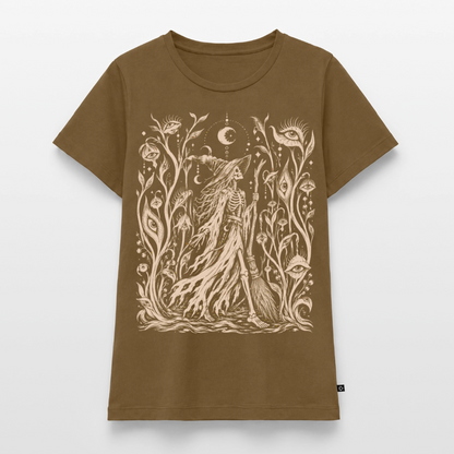 Moonlight Witch – Frauen Premium T-Shirt - Nussbraun