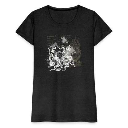 Vintage Steampunk Oktopus Motiv - Frauen Premium T-Shirts - by Artful Alchemist