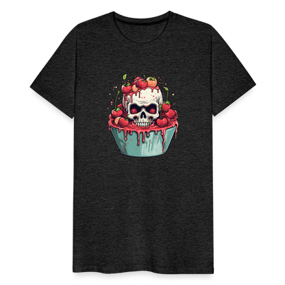 Gruseliges Horror Kirschtörtchen - Happy Halloween - Männer Premium T-Shirt - by Artful Alchemist
