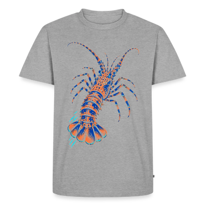 Lobster Ink – Männer Premium T-Shirt - Grau meliert