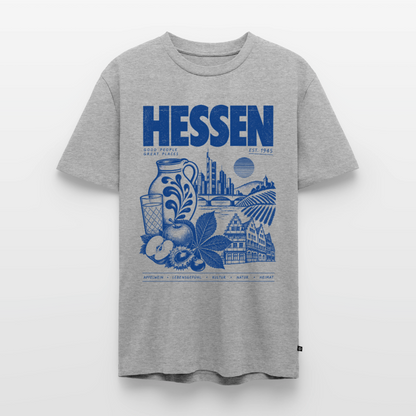 Hessen – Männer Premium T-Shirt - Grau meliert