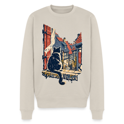 Altstadt-Katze – Männer Premium Pullover - by Artful Alchemist