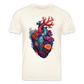 Ocean Heart - Stanley/Stella Unisex Bio-T-Shirt CREATOR - Naturweiß 