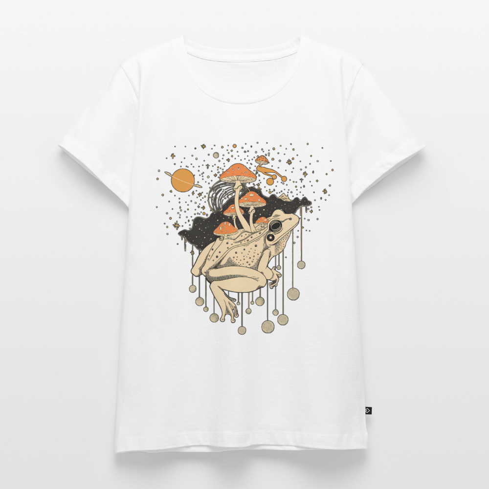 Cosmic Frog - Frauen Premium T-Shirt - by Artful Alchemist