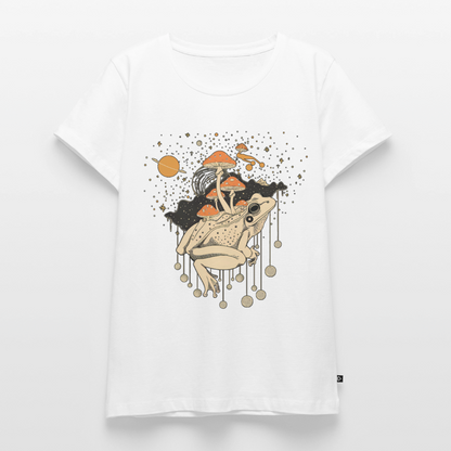Cosmic Frog - Frauen Premium T-Shirt - by Artful Alchemist