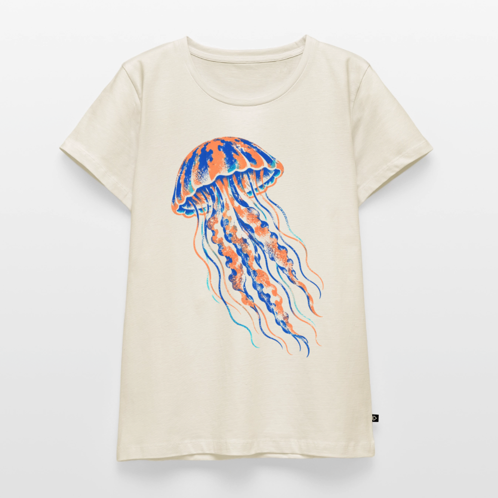 Jellyfish Ink – Frauen Premium T-Shirt - Naturweiß