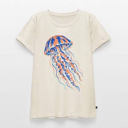 Jellyfish Ink – Frauen Premium T-Shirt - Naturweiß