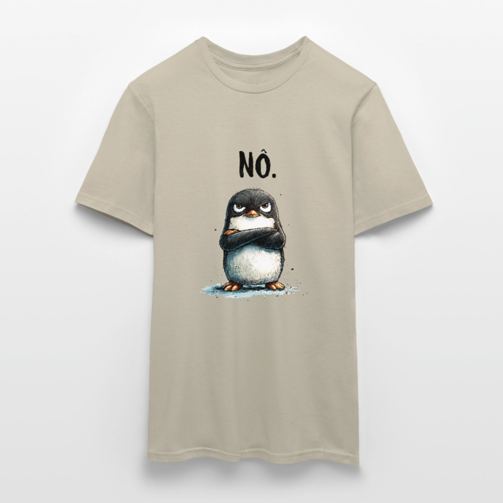 Grumpy Penguin "Nö" - Männer T-Shirt - by Artful Alchemist