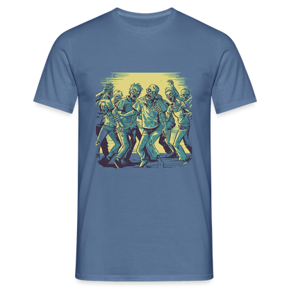 Tanzende Zombies - Gruseliges Zombie Motiv - Männer T-Shirt - by Artful Alchemist