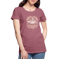 Cooler Hai mit Boho/Tribal Mustern - Frauen Premium T-Shirts - Malve