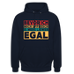 „Gude“ – Retro Look aus Hessen - Unisex Hoodie - Navy