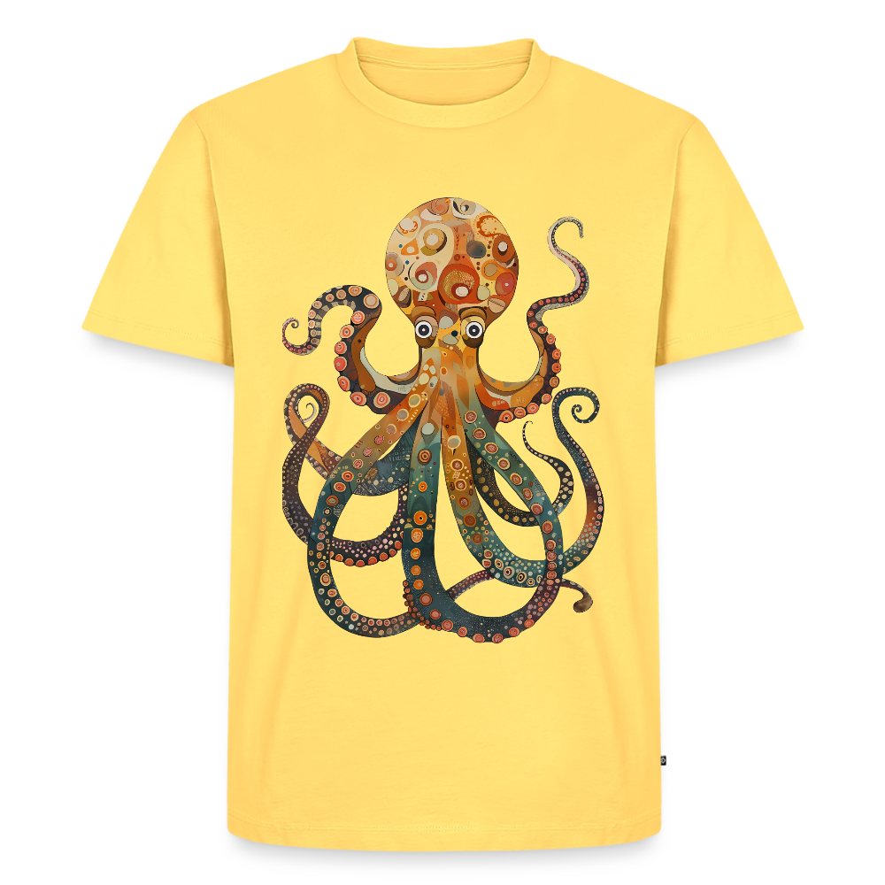 Color Pulse Octopus - Männer Premium T-Shirt - by Artful Alchemist