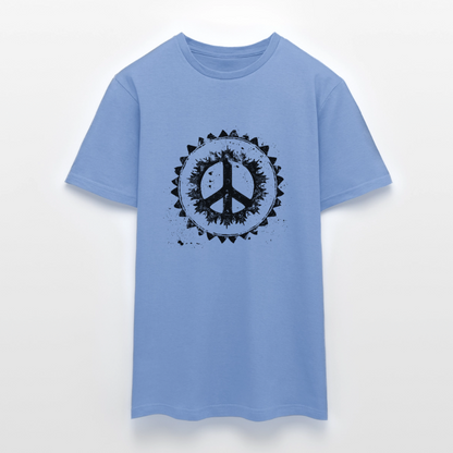 Urban Retro Peace Zeichen - Männer T-Shirt - by Artful Alchemist