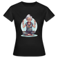 Coole Yoga Oma - Meditation im besten Alter  - Frauen T-Shirt - Schwarz