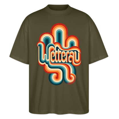 Wetterau Retro – Oversized Unisex Bio T-Shirt - Khaki