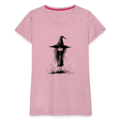 Kleine Hexe - Frauen Premium T-Shirt - by Artful Alchemist