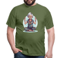 Coole Yoga Oma - Meditation im besten Alter  - Männer T-Shirt - Militärgrün