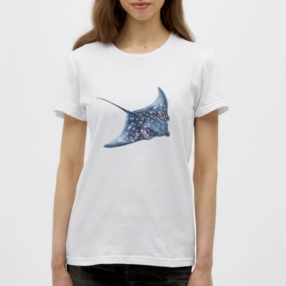 Rochen als Aquarelle - Frauen T-Shirt - by Artful Alchemist