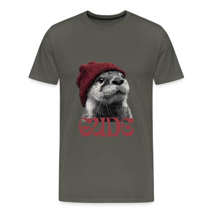 Gude Otter - Männer Premium T-Shirt - by Artful Alchemist