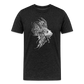 Rotfeuerfisch - Monochrom - Männer Premium T-Shirt - Anthrazit