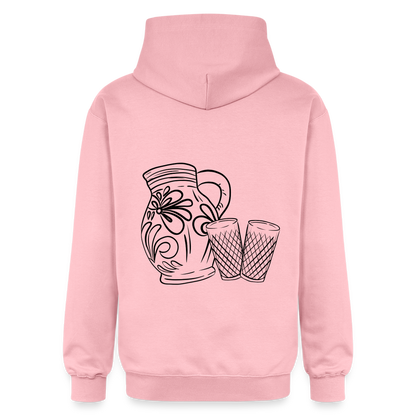 Bembel mit Gläsern - Hessisch Mundart - Unisex Premium Hoodie - by Artful Alchemist